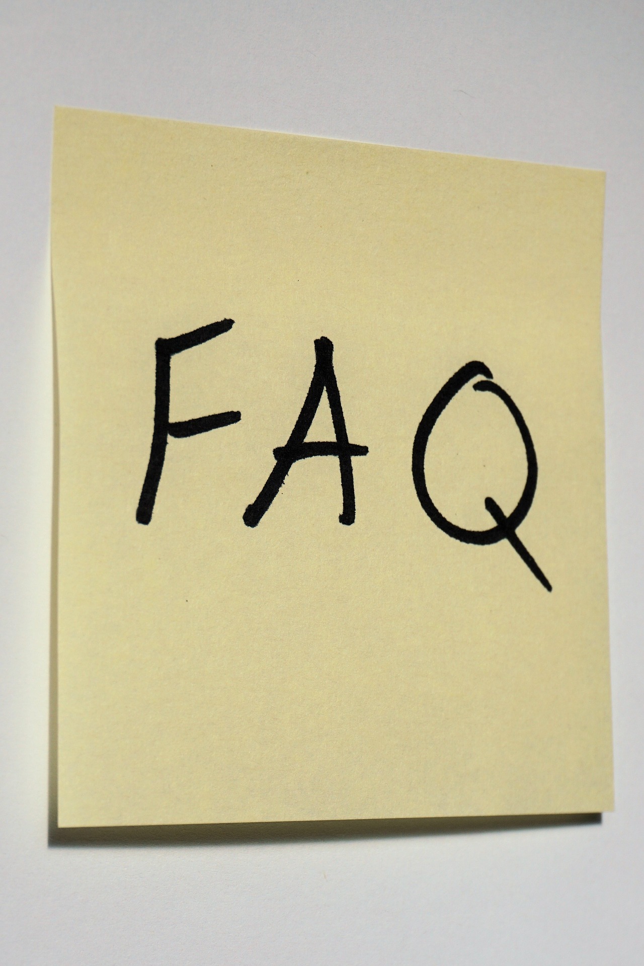 FAQ'S